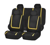 RXRJSU Coprisedili Coprisedili Per Auto 2/5 Posti Per TOYOTA Per Avalon Per Avensis Per Allion Per Auris Per Hybrid Per Crown Per RAV4(ZT02-5Seats-yellow)