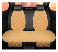 RXRJSU Coprisedili Cuscino Protettivo Invernale Antiscivolo Anteriore E Posteriore Per Auto Per Seat Per Ibiza Per X1 X45(Rear beige)