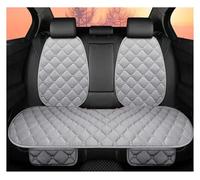 RXRJSU Coprisedili Cuscino Protettivo Invernale Antiscivolo Anteriore E Posteriore Per Auto Per Seat Per Ibiza Per X1 X45(Rear grey)