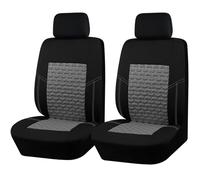 RXRJSU Coprisedili Per Fiat Per Ducato 2+1 Coprisedili Universali La Maggior Parte Dei Furgoni Per Camion(AD9439-2F-Gray)