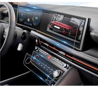 RXRJSU Pellicola Navigazione Pellicola Protettiva In TPU Per Hyundai Per Sonata 2024, Display Navigazione Per Auto, Cruscotto, Aria Condizionata, Protezione Protezione Schermo