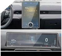 RXRJSU Pellicola Navigazione Per Mustang Per Mach-E 2021 15,5 Pollici Schermo Navigazione GPS Per Auto Pellicola Protettiva In Vetro Temperato Adesivo Protezione Schermo(GPS and dash board)