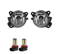 RXRJSU Per VW Per T5 Per Transporter Per Per Multivan Per Caravelle Per Polo Per Gol Per Crafter Fendinebbia Fari Accessori Per Auto Fendinebbia Faro Da Lavoro(White LED lamps)