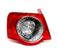 RXRJSU Posteriori Rimorchio Per Per Passat B6 Sendan 2006-2011 Auto-Styling Esterno Interno Sinistro Lato Destro LED Posteriore Fanale(Outside left LED)