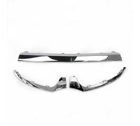 RXRJSU Spoiler Auto Protezione per Benz Classe C W205 2014-2018 paraurti Anteriore Labbro Inferiore Modanatura cromata Kit carrozzeria Accessori Nero Lucido. Labbro Spoiler Durevole(Chrome A Set)