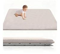 RxueSug Tappeto Gioco Bambini 100 x 200 cm 3cm Extra Spesso Tappeto Gioco Neonato Tummy Time Neonati, Tappetone Neonato Morbido, tappetone Bimbi gommato