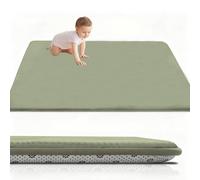 RxueSug Tappeto Gioco Bambini 80 x 120 cm 3cm Extra Spesso Tappeto Gioco Neonato Tummy Time Neonati, Tappetone Neonato Morbido, tappetone Bimbi gommato