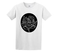 Ryan Adams Rose Logo Crazy Breathable Retro College Style Harajuku T-Shirt White M