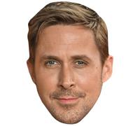 Ryan Gosling (Stubble) Maschere di persone famose, facce di cartone