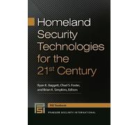 Ryan K. Baggett Homeland Security Technologies for the 21st C (Copertina rigida)