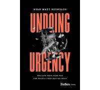 Ryan Matt Reynolds Undoing Urgency (Copertina rigida)