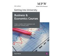 Ryan Moran Getting into University: Business and Economics Courses (Tascabile)
