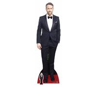 Ryan Reynolds In Tuxedo Cardboard Cutout / Standee A Grandezza Naturale E Mini