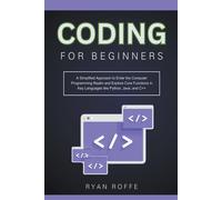 Ryan Roffe Ryan roffe Coding For Beginners (Tascabile)