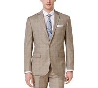 Ryan Seacrest Giacca Blazer A Quadri Da Uomo A Due Bottoni