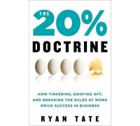 Ryan Tate The 20% Doctrine (Copertina rigida)
