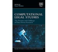 Ryan Whalen Computational Legal Studies (Copertina rigida)