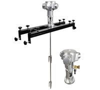 Ryanong 1/2HP 3/4HP 1HP Air Agitator Blender Agitatore Agitatore Senza Carico RPM: 2500Rpm 1800Rpm 1000Rpm Pieghevole Rimovibile Agitatore Agitatore Paddle per Auto Riparazione, Cartiere, Cantine