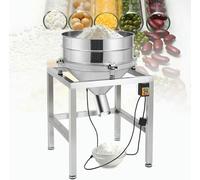 Ryanong 70W Setaccio Elettrico Macchina Automatica Polvere Setaccio Farina per Poteri Particelle Shaker In Acciaio Inox Vibrazione 120mesh (40mesh)
