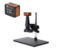 Ryanong Accessori per microscopio da laboratorio 4K UHD 60FPS Microscopio Macchina Fotografica 200X Parfocale Lente Microscopio Digitale Elettronico Industriale