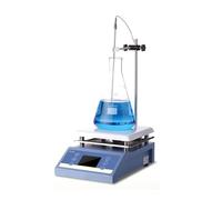 Ryanong Agitatore magnetico da laboratorio, miscelatore magnetico digitale con schermo a LED, velocità regolabile da 200 a 2000 giri/min e capacità di miscelazione 5 l, altezza del supporto regolabile