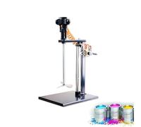Ryanong Agitatore pneumatico manuale per vernice, miscelatore pneumatico da 5 galloni con staffa di sollevamento, altezza 90 cm e pressione di esercizio 0,6-0,8 MPa, connettore 1/4 e restringimento