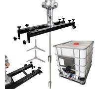 Ryanong Air Agitator Paint Mixer - Lama in acciaio inox, 1/2HP 3/4HP 1HP, senza carico RPM: 2500RPM 1800RPM 1000RPM - per materiali di rivestimento di vernice, inchiostro liquido viscoso