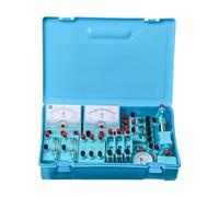 Ryanong Apparecchiature di prova fisiche ed elettriche Collegamento Circuito Esperimento Esperimento Kit di insegnamento Studente Scuola media Fisica Scatola per esperimenti elettromagnetici