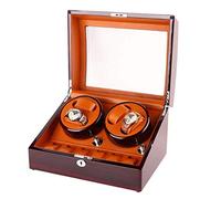 Ryanong Automatico Orologi Winder Display Scatola di Immagazzinaggio Motor Box Shaker Macchina 4 Slot Automatico Orologio Winder Caso Meccanico Orologio Da Polso Ruota Scatola