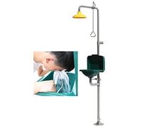 Ryanong Combinazione di tipo antigelo Doccia di emergenza Lavaocchi Stazione Lavaocchi Sistema di lavaggio degli occhi Unità di lavaggio degli occhi e del viso Lavaggio degli occhi con copertura verde