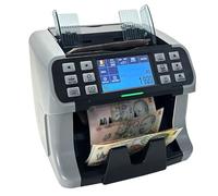 Ryanong Contatore per banconote, con display da 4,3 pollici e scheda di prova, due funzioni preimpostate e supporta la regolazione della velocità, rilevamento accurato e facile da riporre, per