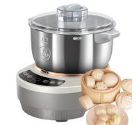 Ryanong DRUXTO Impastatrice Impastatrice, 200W Domestico 304 in acciaio inox liscio barile Chef Macchina 25-38℃ Impastare Fermentazione Pasta Macchina Facile Cottura con misurino e cucchiaio 7L