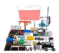 Ryanong Laboratorio Fisica Esperimento Attrezzature Ottiche Completo Vetreria Sperimentale Kit Elettromeccanico Rilevamento Termico Strumento Box con Pressione Demonstrato