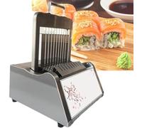 Ryanong Macchina da taglio per sushi, kit con tappetino rotante con lama affilata, prototipazione rapida e efficienza di produzione di 10 pezzi, risparmio di tempo e fatica, dimensioni uniformi e non