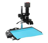 Ryanong Macchina fotografica industriale 2 del microscopio di osservazione del microscopio di osservazione del microscopio in 1 2D 3D Stereo 200X C Mount Zoom Lens