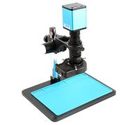 Ryanong Microscopio di osservazione autofocus 1080P 60FPS I_MX307 HDMI Industry U Disk Video Microscopio Camera + FHD 200X C-Mount Lens per laboratorio PCB saldatura