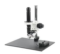 Ryanong Microscopio Osservazione 15X-10000X Lente Luce Coassiale 5X 10X 20X 50X L PLAN Obiettivo Metallografico Acromatico Fine-tuning Microscopio w/Stand