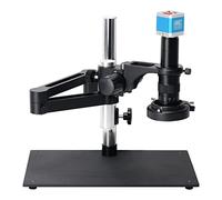 Ryanong Microscopio Osservazione 4K 41MPUSB HDMI Microscopio Digitale Camera Industriale Laboratorio Rilevato Immagini Acquisizione Video Recorder + Staffa Universale + Obiettivo + Microscopio Anello