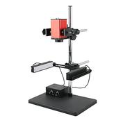 Ryanong Microscopio Osservazione Microscopio Industriale Videocamera Set 14X Grande Campo Visivo 1080P HDMI Messa a fuoco automatica AF per PCB Saldatura Telefono Riparazione PCB ispezione