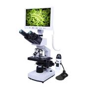 Ryanong Microscopio Trinoculare Osservazione Microscopi Biologici 40X-1600X e Microscopio Digitale adatto per Scienze Laboratorio Scuola Studenti Bambini Bambini