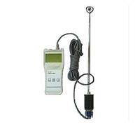 Ryanong Misuratore di portata ad ultrasuoni, misuratore di portata ultrasonico portatile LS300A Misuratore di velocità 0.01 ~ 4.0m/s per tubo in rame/PVC