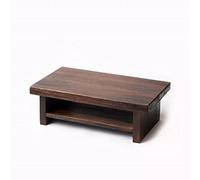 Ryanong Mobili Giapponese Piano Tavolo da Tè Piccolo Rettangolo Casa Soggiorno Legno Caffè Tatami Tavolo Basso Legno