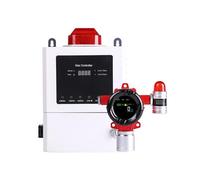 Ryanong Monitoraggio della qualità dell'aria, rilevatore di gas combustibile antideflagrante per CO O2 H2S CH4 LEL VOC, kit analizzatore a rilevamento fisso a quattro canali)