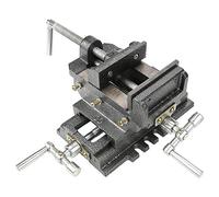 Ryanong Morsa da banco resistente, morsetto da banco, morsa per trapano a croce da 10,2 cm, resistente morsa da banco in metallo per fresatura da banco
