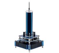 Ryanong Musica Acrilico Base Shell Arc Plasma Altoparlante, Bobina Kit FAI DA TE, Wireless Transmission Experiment Desktop Toy Model Con Funzione Bluetooth, Arc Genera