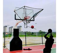 Ryanong Pallacanestro Rimbalzo Pallacanestro Tiro Pallacanestro Tiro Pallacanestro Macchina Rimbalzo Palla Indoor Outdoor Basket Returner per Hoop con Scivolo Rotabile Returner Return Net per Stadio