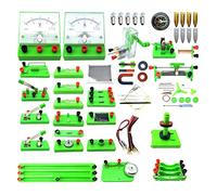 Ryanong Physics Labs Circuito di scoperta di elettricità di base e kit di esperimenti di magnetismo per studenti delle scuole superiori Elettromagnetismo Elettronica elementare,