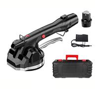 Ryanong Piastrella vibrante, macchina vibrante per piastrelle, utensile elettrico automatico per la posa del pavimento a velocità regolabile, assorbimento massimo 100 kg, piastrelle per pavimenti e