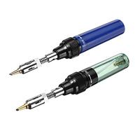 Ryanong Pistola per saldatore a batteria Pistola per saldatura a gas Bruciatore a penna butano Torcia ad aria calda Strumento di saldatura per scheda madre circuito Accessori per saldatura tig