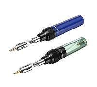 Ryanong Pistola per saldatore a batteria Pistola per saldatura a gas Bruciatore a penna butano Torcia ad aria calda Strumento di saldatura per scheda madre circuito Accessori per saldatura tig